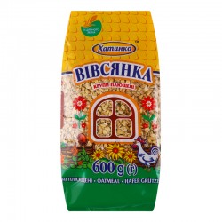 Крупы плющеные Овсянка "Хатинка" 600g